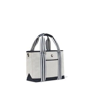 NEW | Paravel Cabana Canvas Tote | MEDIUM | Domino Black